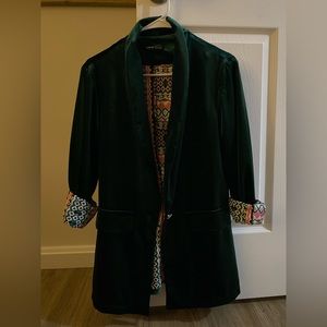 Velvet Blazer